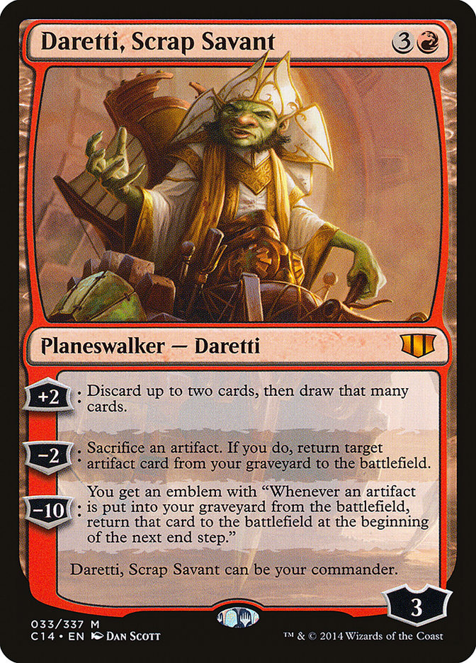 Daretti, Scrap Savant [Commander 2014] | Grognard Games