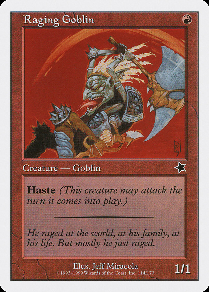 Raging Goblin [Starter 1999] | Grognard Games