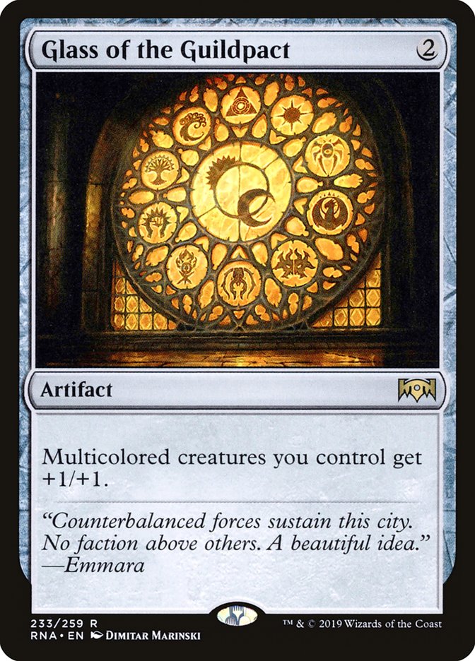 Glass of the Guildpact [Ravnica Allegiance] | Grognard Games
