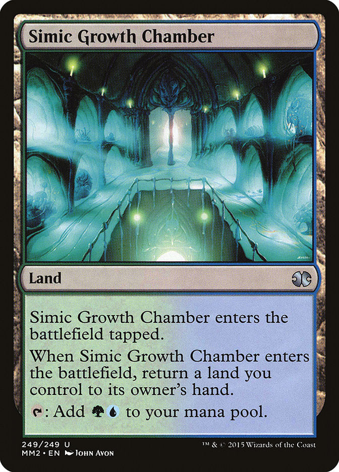 Simic Growth Chamber [Modern Masters 2015] | Grognard Games