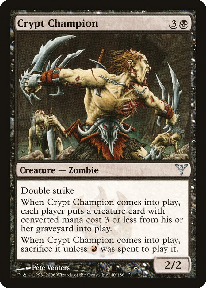 Crypt Champion [Dissension] | Grognard Games