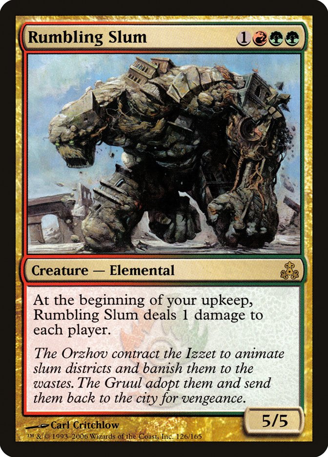 Rumbling Slum [Guildpact] | Grognard Games