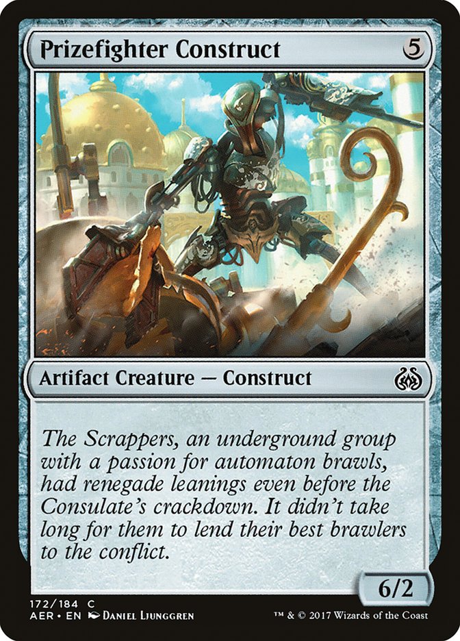 Prizefighter Construct [Aether Revolt] | Grognard Games