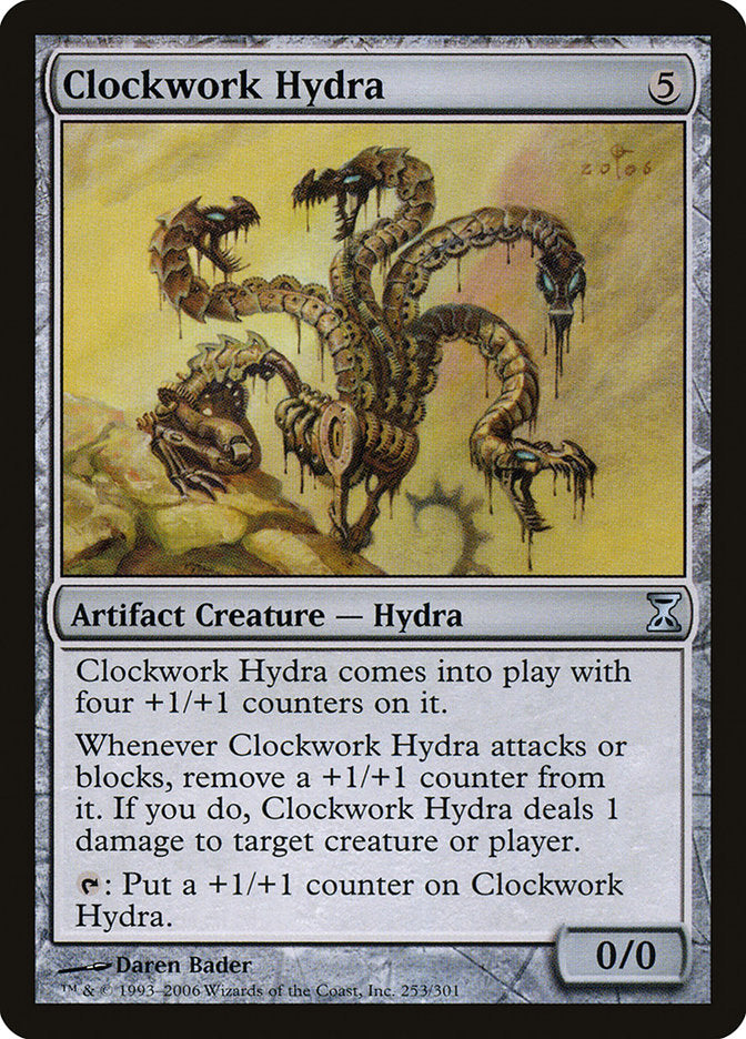 Clockwork Hydra [Time Spiral] | Grognard Games