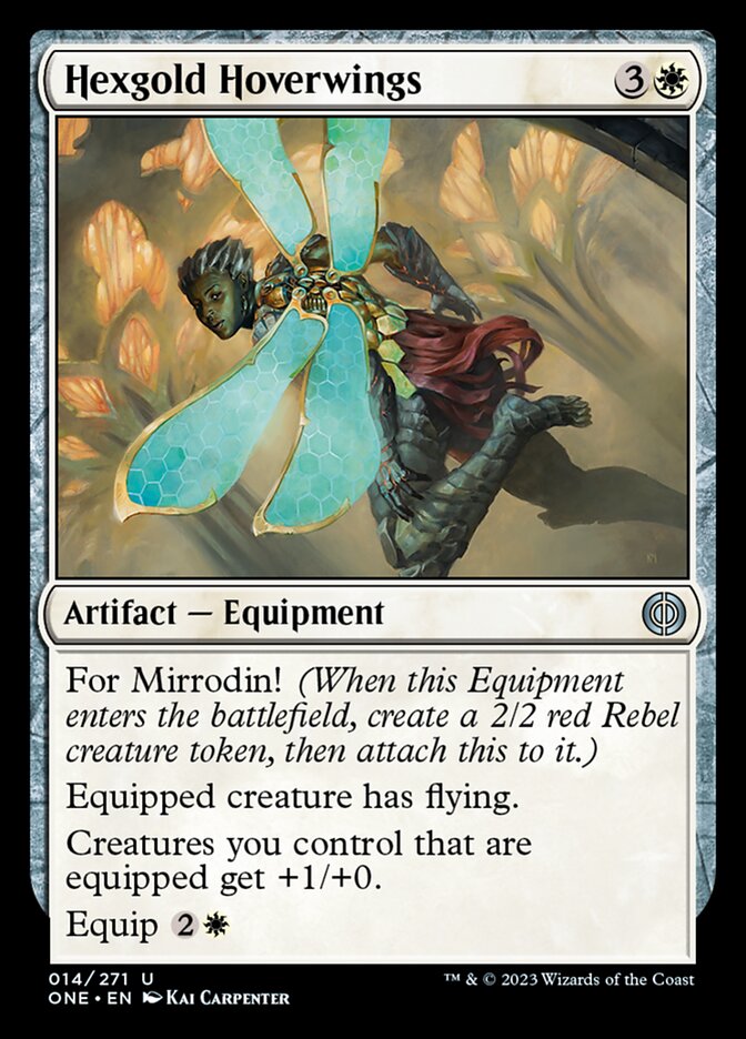 Hexgold Hoverwings [Phyrexia: All Will Be One] | Grognard Games