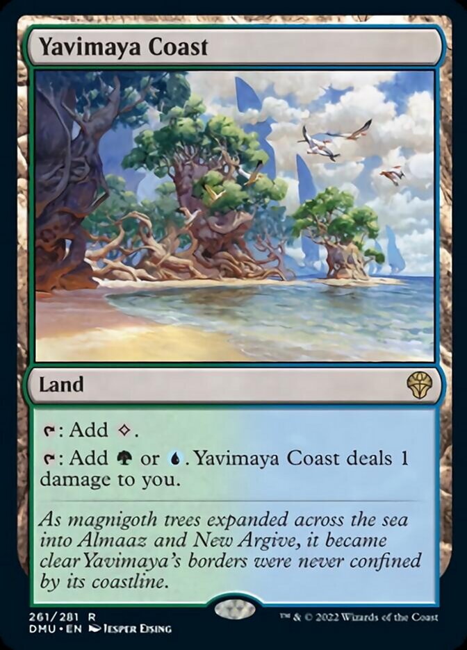 Yavimaya Coast [Dominaria United] | Grognard Games