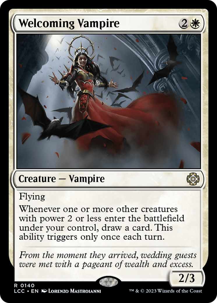 Welcoming Vampire [The Lost Caverns of Ixalan Commander] | Grognard Games