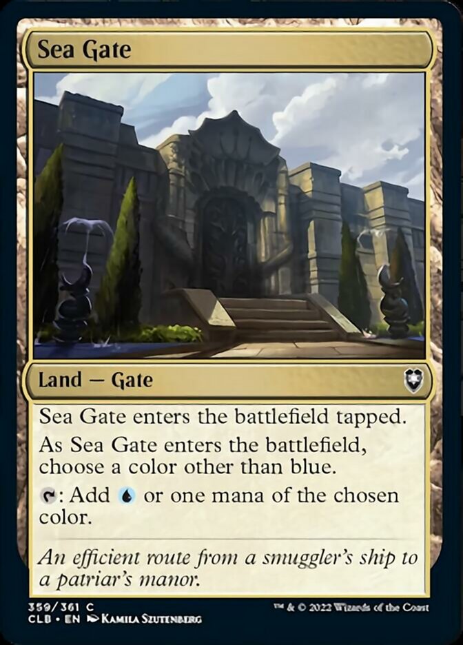 Sea Gate [Commander Legends: Battle for Baldur's Gate] | Grognard Games