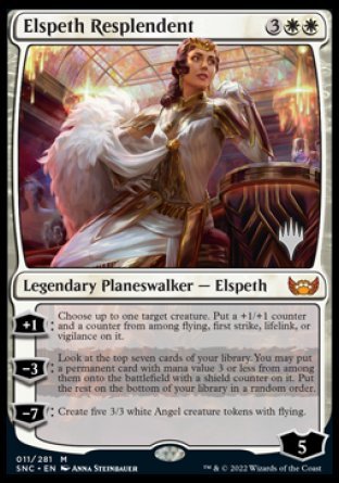 Elspeth Resplendent (Promo Pack) [Streets of New Capenna Promos] | Grognard Games