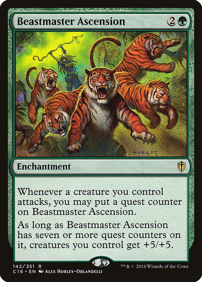 Beastmaster Ascension [Commander 2016] | Grognard Games