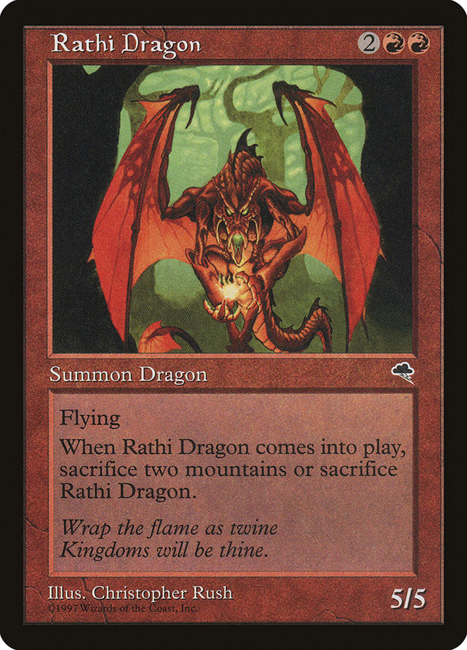 Rathi Dragon [Tempest] | Grognard Games