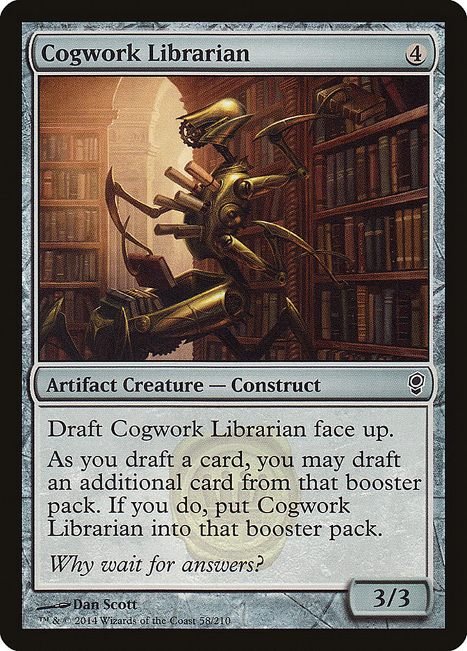 Cogwork Librarian [Conspiracy] | Grognard Games