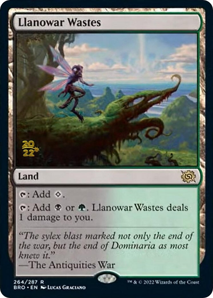 Llanowar Wastes [The Brothers' War: Prerelease Promos] | Grognard Games