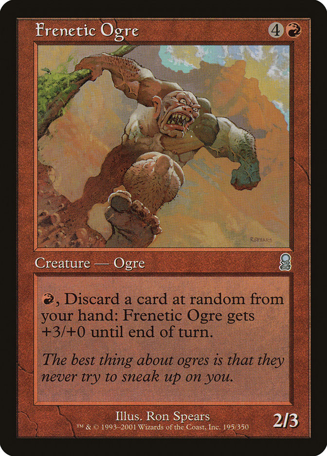 Frenetic Ogre [Odyssey] | Grognard Games