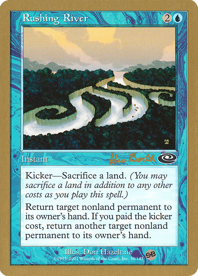 Rushing River (Alex Borteh) (SB) [World Championship Decks 2001] | Grognard Games