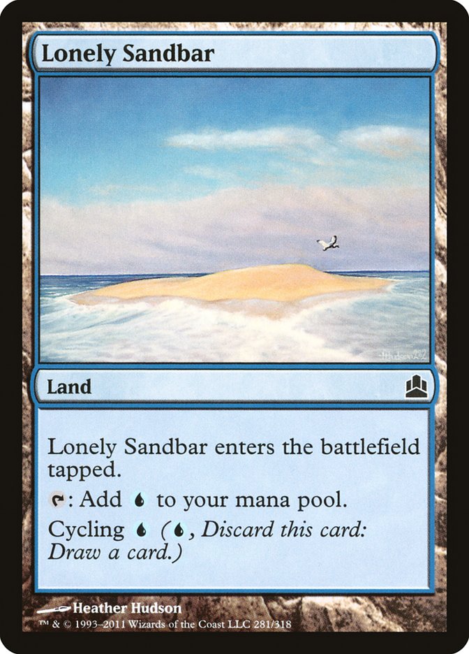 Lonely Sandbar [Commander 2011] | Grognard Games