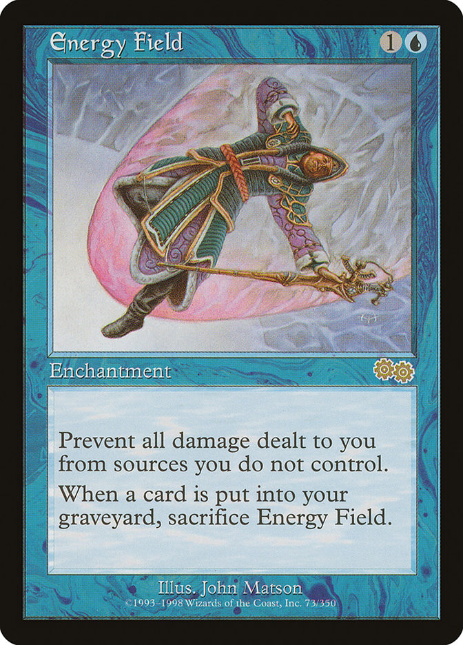 Energy Field [Urza's Saga] | Grognard Games