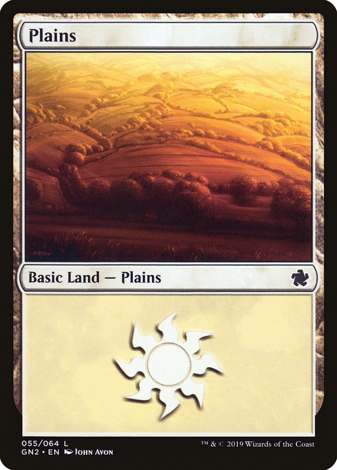 Plains (55) [Game Night 2019] | Grognard Games