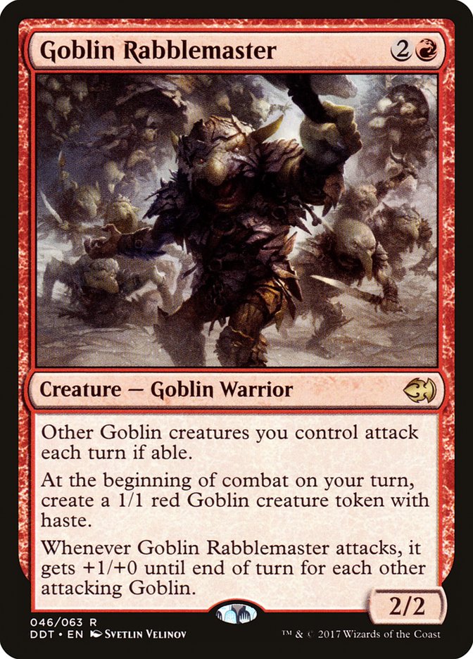 Goblin Rabblemaster [Duel Decks: Merfolk vs. Goblins] | Grognard Games