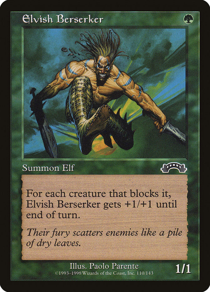 Elvish Berserker [Exodus] | Grognard Games