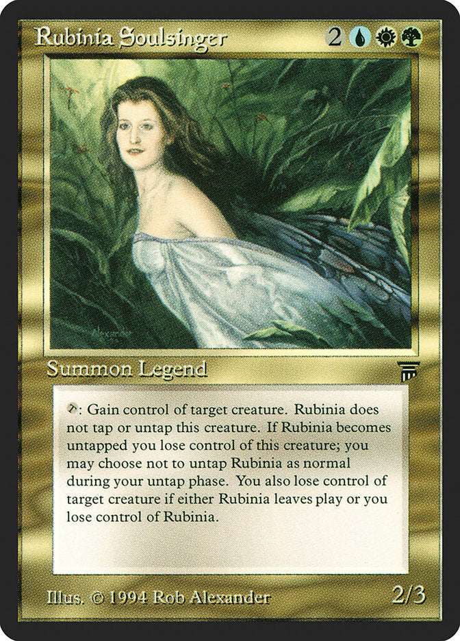 Rubinia Soulsinger [Legends] | Grognard Games