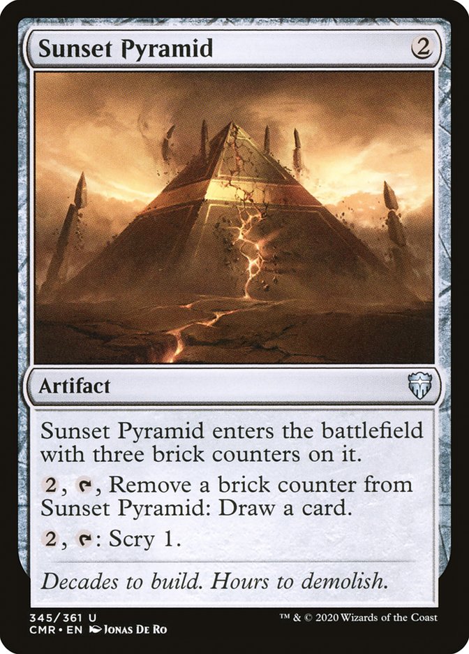 Sunset Pyramid [Commander Legends] | Grognard Games