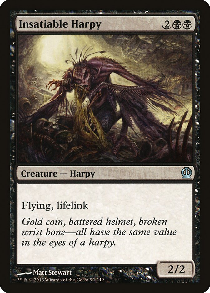 Insatiable Harpy [Theros] | Grognard Games