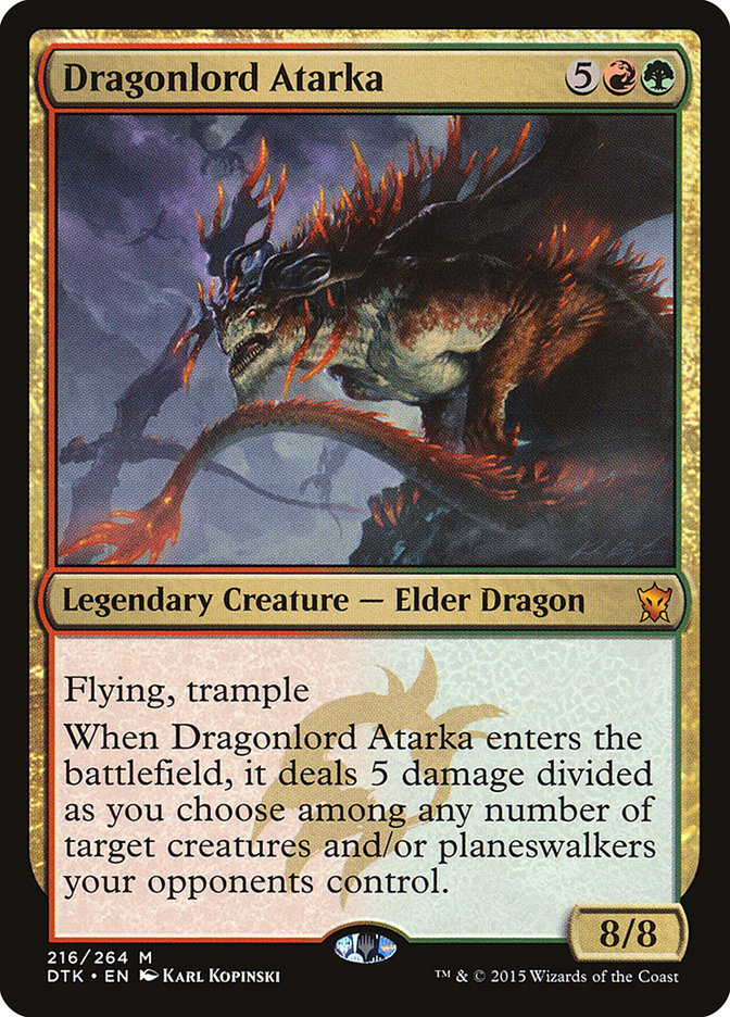 Dragonlord Atarka [Dragons of Tarkir] | Grognard Games