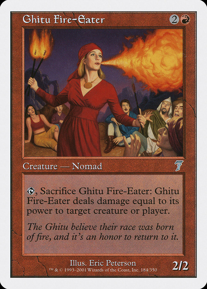 Ghitu Fire-Eater [Seventh Edition] | Grognard Games