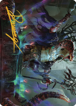 Sivriss, Nightmare Speaker Art Card (32) (Gold-Stamped Signature) [Commander Legends: Battle for Baldur's Gate Art Series] | Grognard Games
