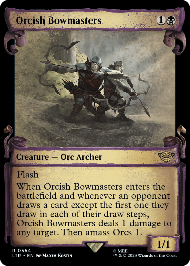 Orcish Bowmasters [The Lord of the Rings: Tales of Middle-Earth Showcase Scrolls] | Grognard Games