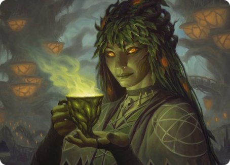 Dina, Soul Steeper Art Card [Strixhaven: School of Mages Art Series] | Grognard Games