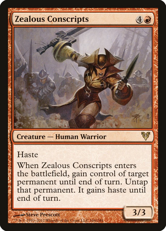 Zealous Conscripts [Avacyn Restored] | Grognard Games
