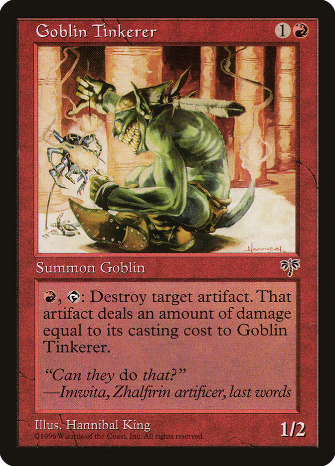 Goblin Tinkerer [Mirage] | Grognard Games