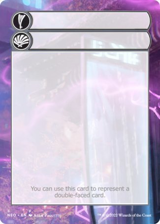 Helper Card (5/9) [Kamigawa: Neon Dynasty Tokens] | Grognard Games