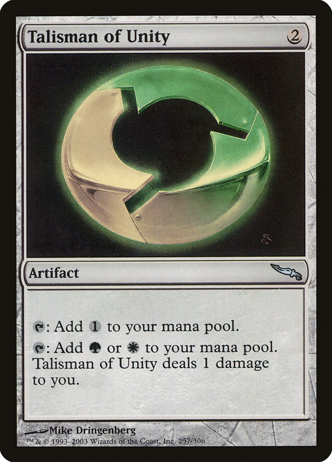 Talisman of Unity [Mirrodin] | Grognard Games