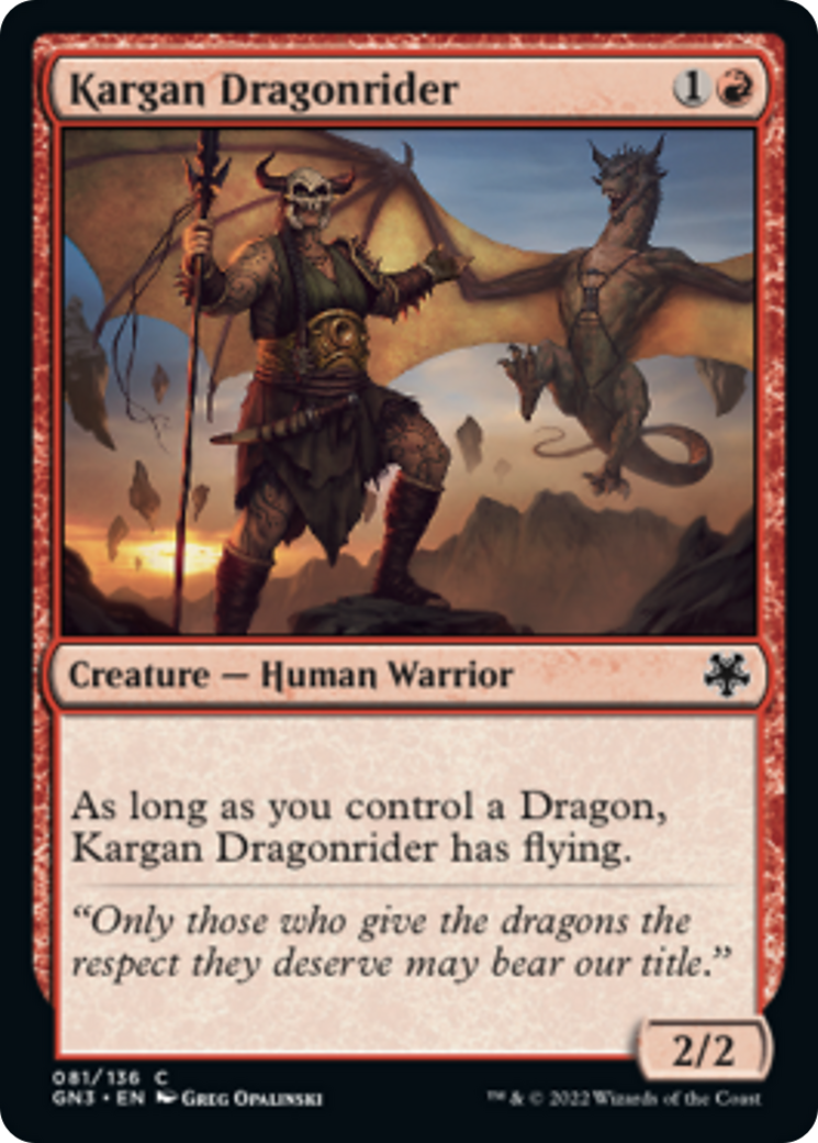 Kargan Dragonrider [Game Night: Free-for-All] | Grognard Games