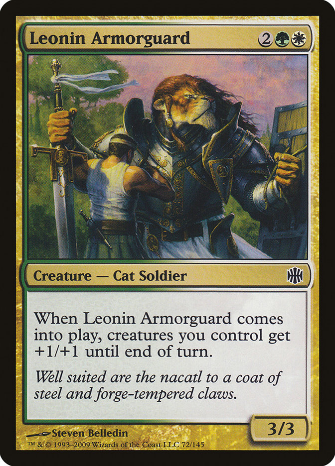 Leonin Armorguard [Alara Reborn] | Grognard Games