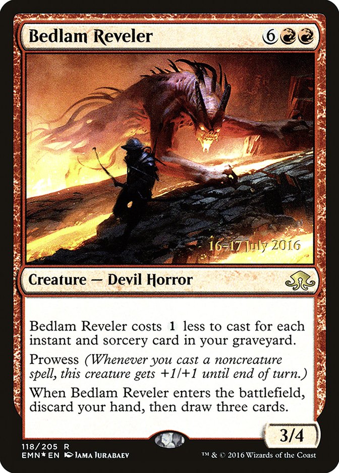 Bedlam Reveler  [Eldritch Moon Prerelease Promos] | Grognard Games