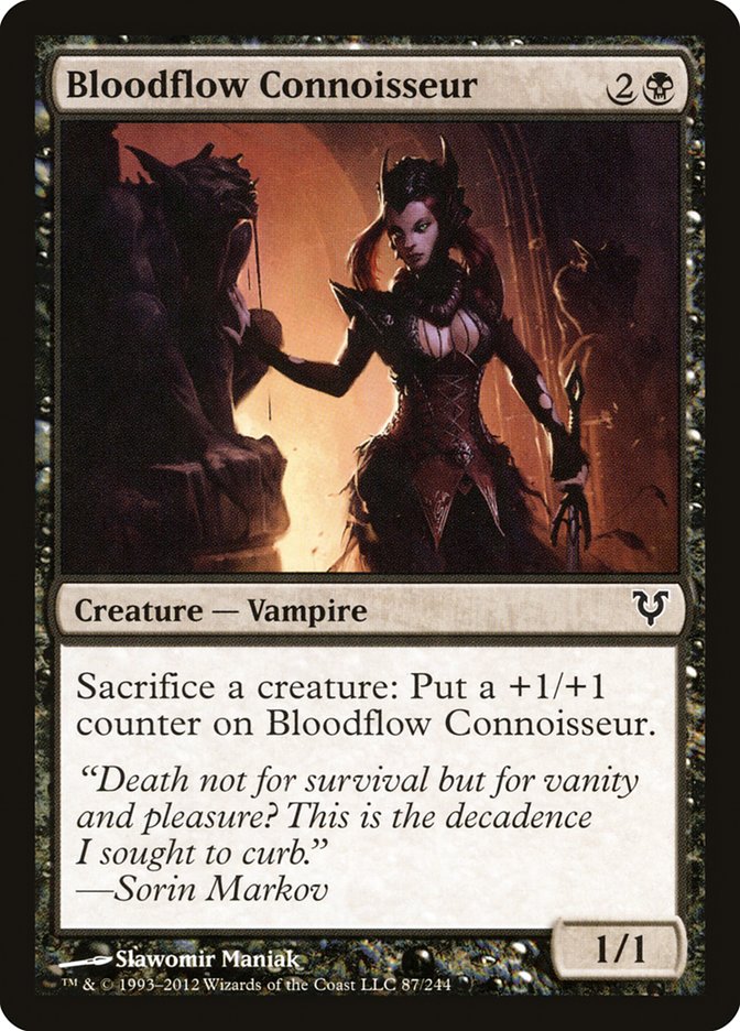 Bloodflow Connoisseur [Avacyn Restored] | Grognard Games