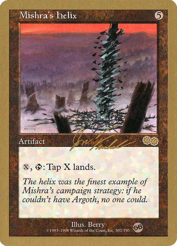 Mishra's Helix (Jon Finkel) (SB) [World Championship Decks 2000] | Grognard Games