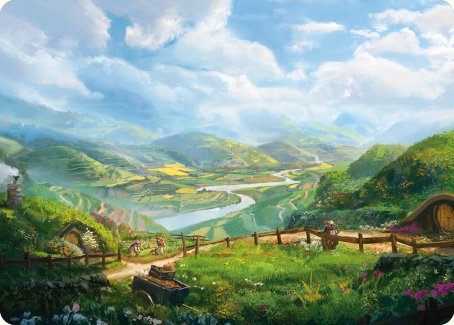 Plains Art Card [The Lord of the Rings: Tales of Middle-earth Art Series] | Grognard Games