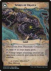 Thaumatic Compass // Spires of Orazca (Buy-A-Box) [Ixalan Treasure Chest] | Grognard Games