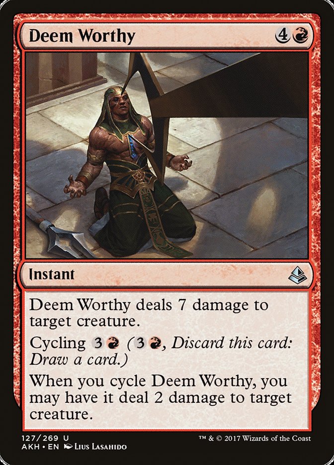 Deem Worthy [Amonkhet] | Grognard Games