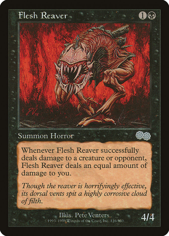 Flesh Reaver [Urza's Saga] | Grognard Games