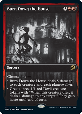 Burn Down the House [Innistrad: Double Feature] | Grognard Games