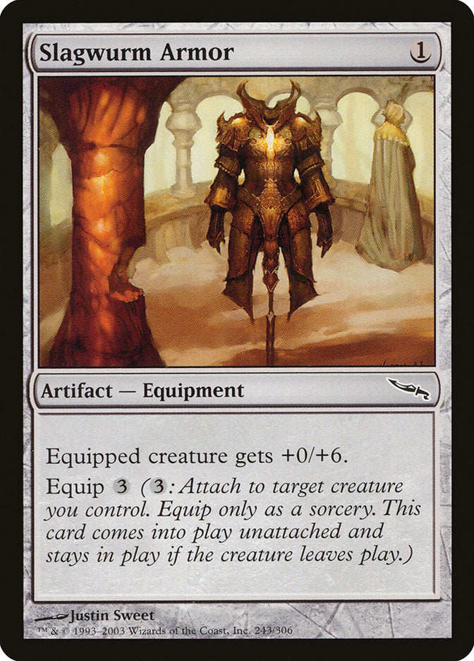 Slagwurm Armor [Mirrodin] | Grognard Games