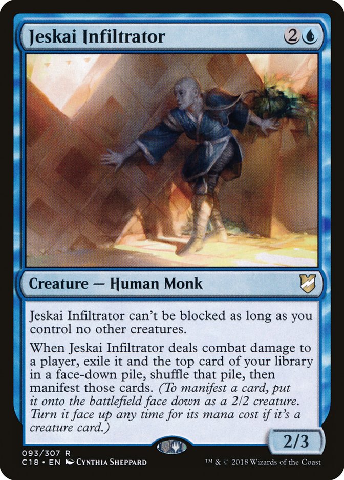 Jeskai Infiltrator [Commander 2018] | Grognard Games