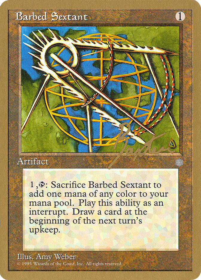 Barbed Sextant (George Baxter) [Pro Tour Collector Set] | Grognard Games