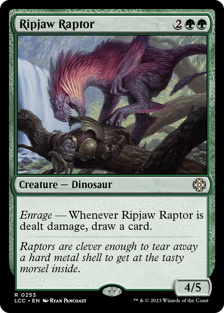 Ripjaw Raptor [The Lost Caverns of Ixalan Commander] | Grognard Games